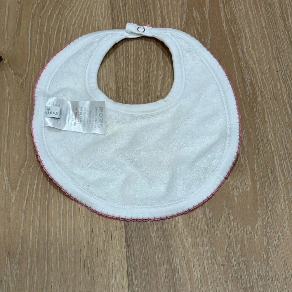 Kiss Kissy Pineapple Print Bib for Baby Girl
